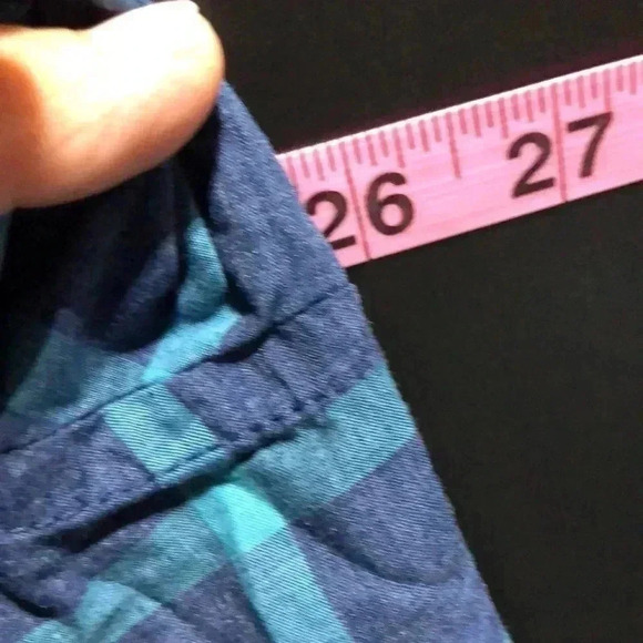 Sonoma Lifestyle Chest Pocket,plaid,long sleeve,cotton/poly - Picture 7 of 12